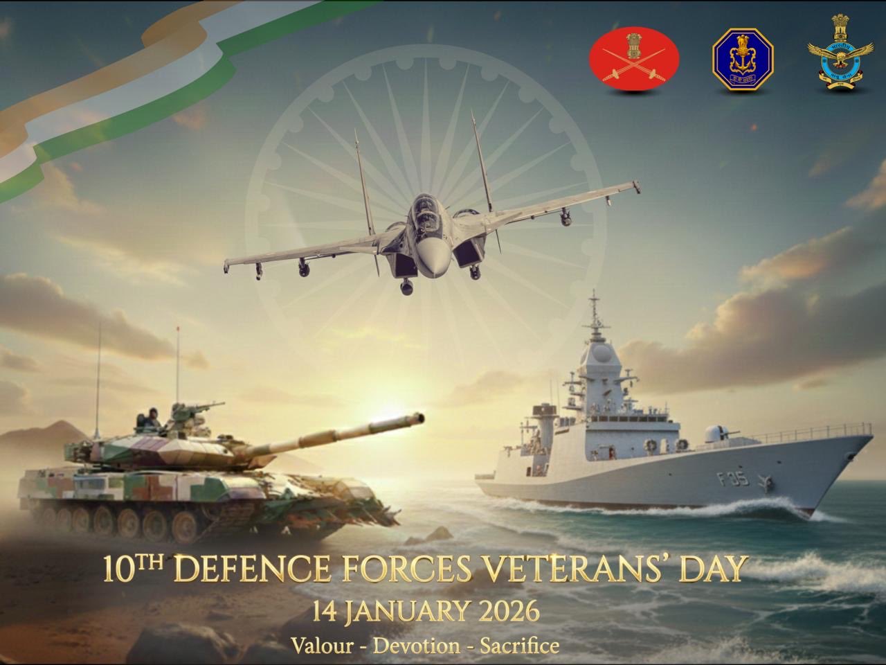 President, Defence Minister pay tributes to ex-servicemen on Armed Forces Veterans Day