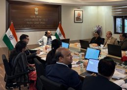 पीएसआईसी के वित्तीय और व्यावसायिक प्रदर्शन पर समीक्षा बैठक