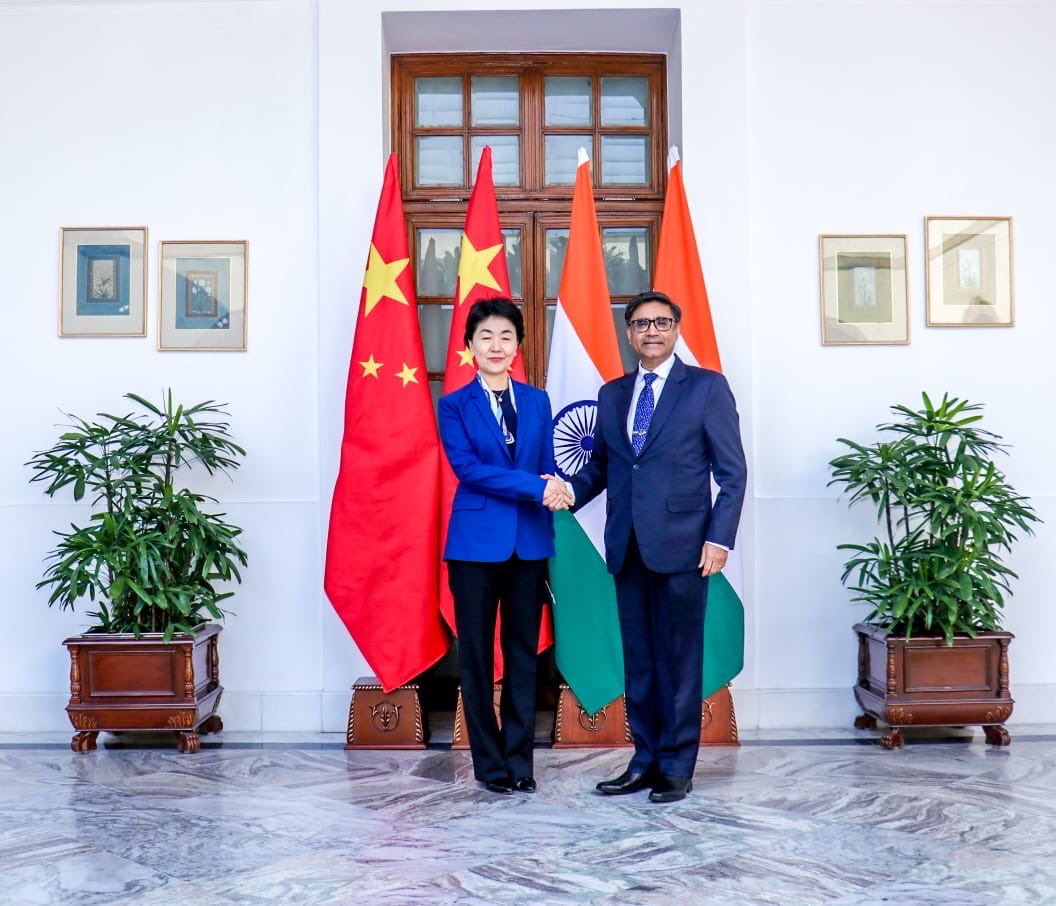 विदेश सचिव विक्रम मिसरी ने चीनी कम्युनिस्ट पार्टी में अंतर्राष्ट्रीय मामलों की उपमंत्री से की मुलाकात