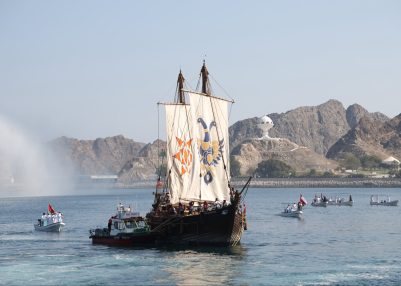 INSV Kaundinya arrives in Muscat, symbolising friendship between India and Oman