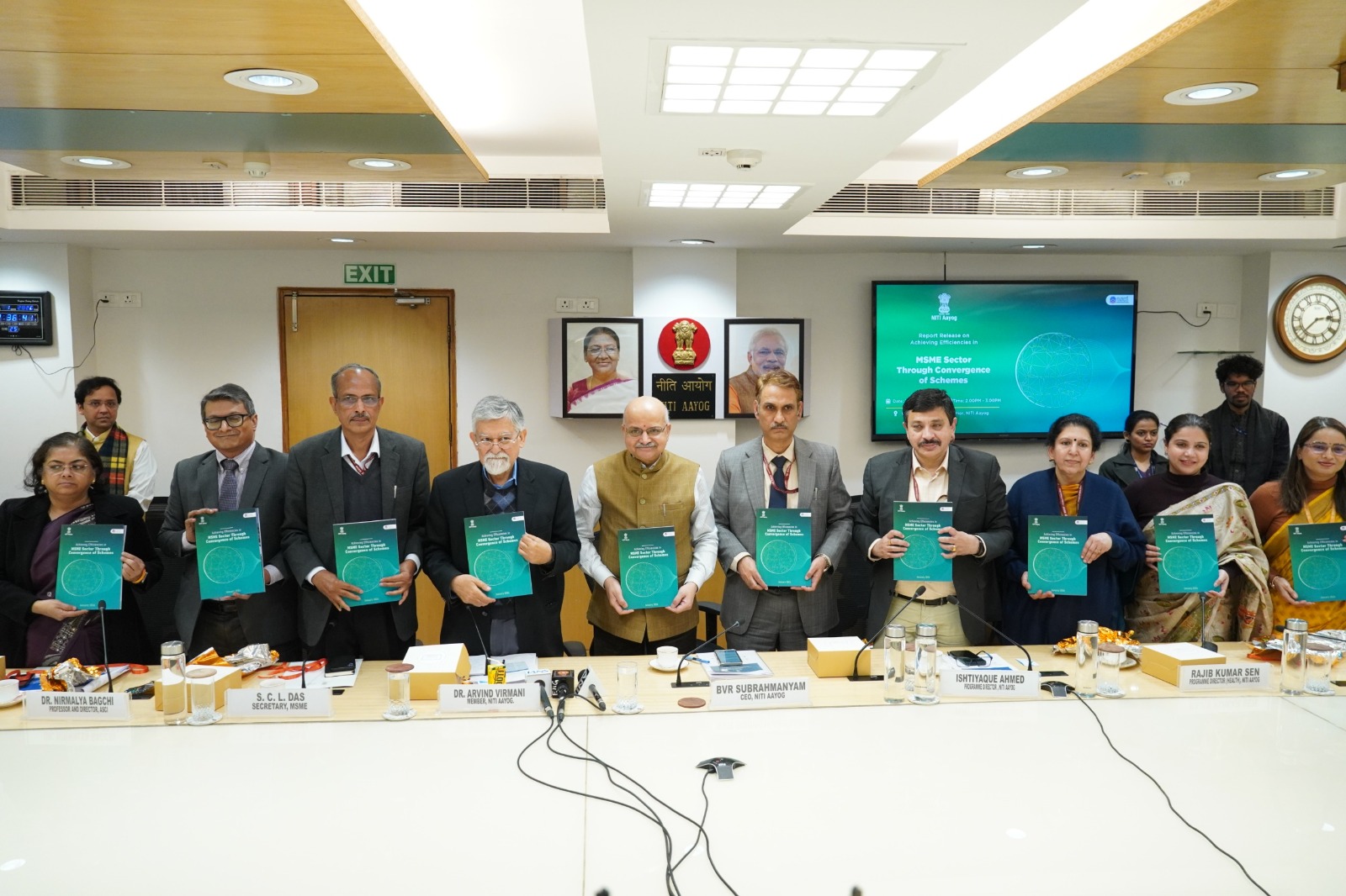 एमएसएमई क्षेत्र में दक्षता बढ़ाने को लेकर नीति आयोग ने रिपोर्ट जारी की