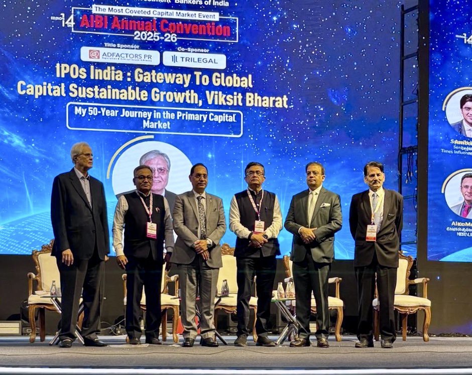 आईपीओ की संख्या में भारत दुनिया का सबसे बड़ा बाज़ार: सेबी अध्यक्ष
