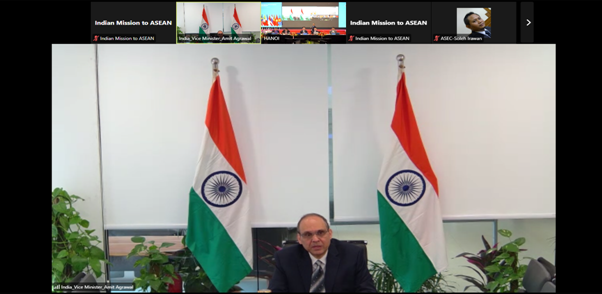 छठी आसियान-भारत डिजिटल मंत्रियों की वर्चुअल बैठक, डिजिटल सहयोग पर जोर