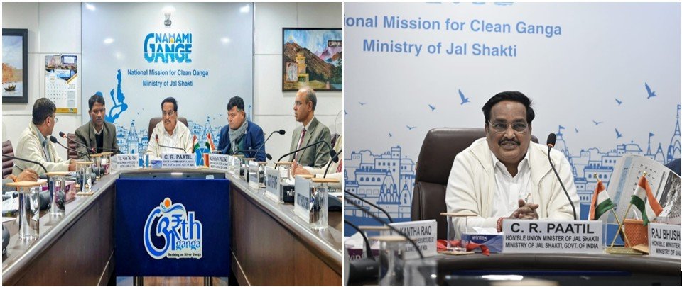 जल शक्ति मंत्री सी. आर. पाटिल की अध्यक्षता में हुई एक बैठक में ड्रेनेज मैपिंग और सीवेज उपचार अवसंरचना की बेहतर निगरानी पर ज़ोर दिया गया