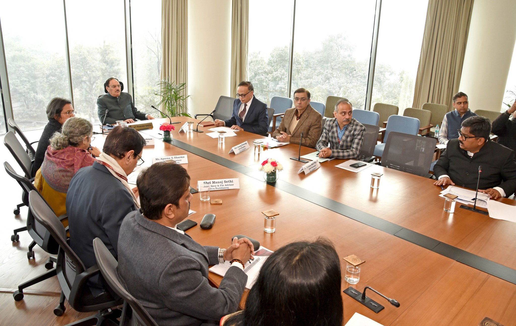 केन्‍द्रीय रसायन और उर्वरक मंत्री जे.पी. नड्डा ने ई-बिल प्रणाली का किया शुभारंभ