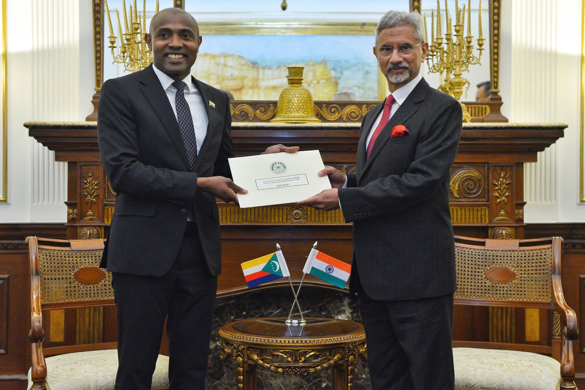 EAM Jaishankar Meets Comoros Foreign Minister; Talks Focus on Key Sectors