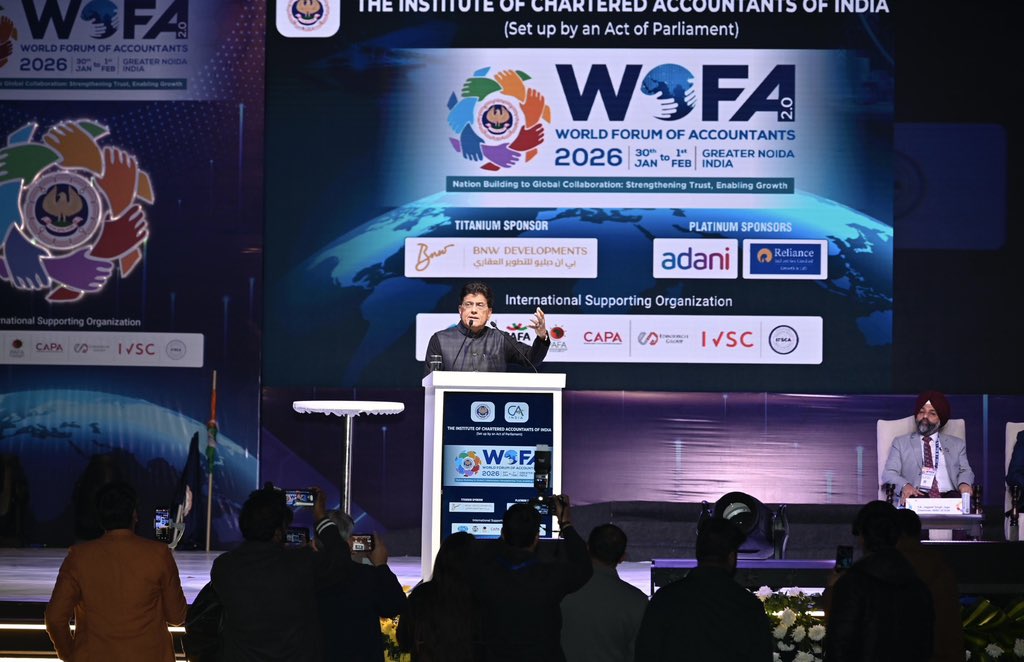 भारत-यूरोपीय संघ मुक्त व्यापार समझौते में दुनिया की एक-तिहाई आबादी सम्मिलित: केंद्रीय मंत्री पीयूष गोयल