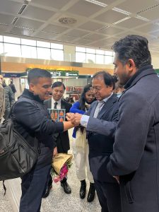 વિશ્વ આર્થિક મંચમાં ગુજરાતનો વિકાસ રોડમેપ રજૂ કરવા સ્વિત્ઝરલેન્ડ પહોંચેલા રાજ્યના પ્રતિનિધિમંડળનું મિલાનમાં ઉષ્માભર્યું સ્વાગત