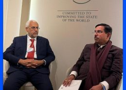 Union Minister Pralhad Joshi meets Economic Advisor of Deputy PM for Economic Affairs of Oman Ahmed Al Saqri