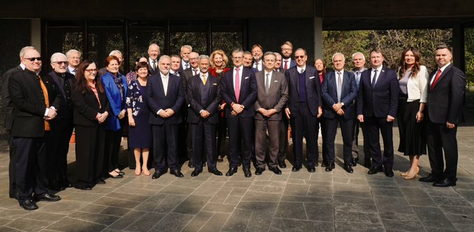 विदेश मंत्री एस जयशंकर ने यूरोपीय संघ के राजदूतों से मौजूदा वैश्विक स्थिति पर चर्चा की