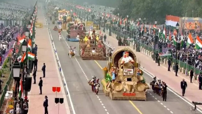 यंदाच्या प्रजासत्ताक दिन संचलनात गणेशोत्सवावर आधारित महाराष्ट्राचा चित्ररथ