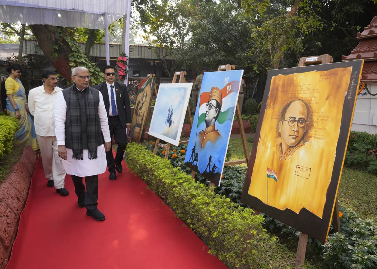 Vice president C P Radhakrishnan says Netaji Subhash Chandra Bose inspires courage and national unity