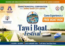 Tawi Boating Festival begins in Jammu