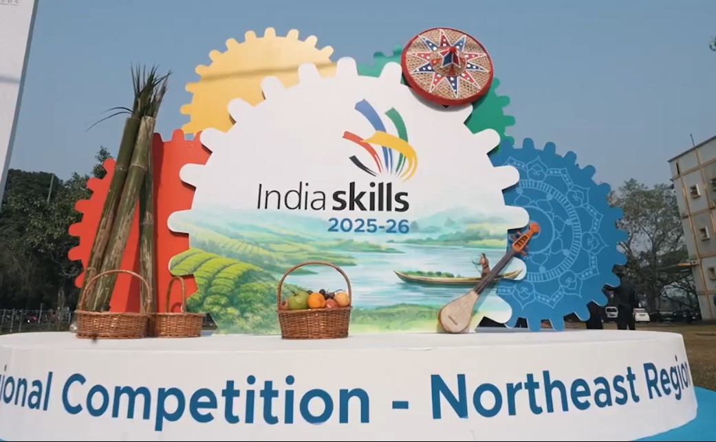 Mizoram contingent delivers impressive performance at India Skills Northeast Regional Competition 2025-26