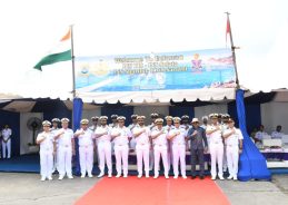 Indian Navy’s First Training Squadron, INS Tir, INS Shardul & INS Sujata, along with ICGS Sarathi, conclude port call to Belawan, Indonesia