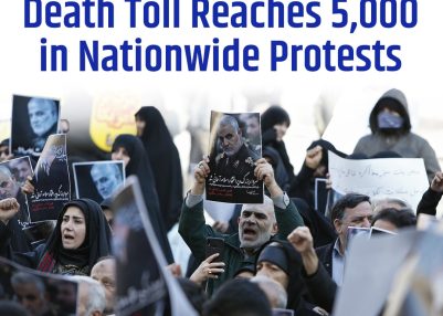 Iran’s death toll reaches 5,000 in nationwide protests 