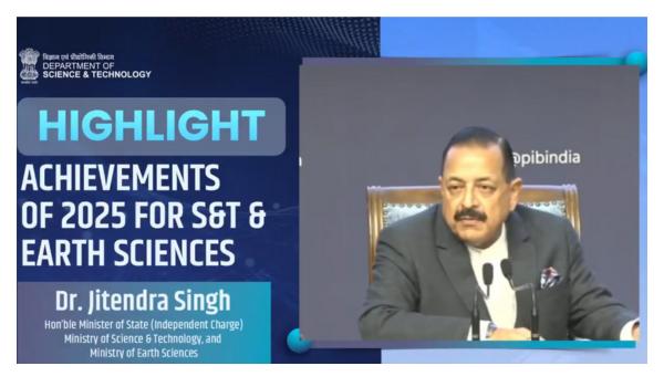 Union Minister Dr Jitendra Singh says innovation-driven sectors will lead India’s growth over next two decades
