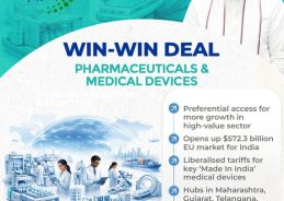Union Minister JP Nadda says India-EU Free Trade Agreement opens new doors for pharmaceuticals & medical devices