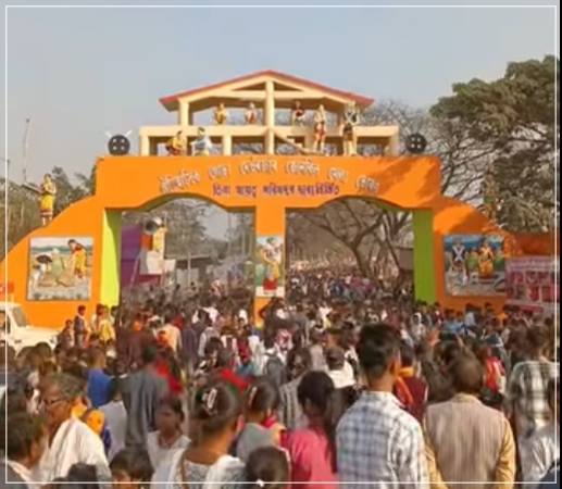 জোনবিল মেলাৰ আজি সামৰণি