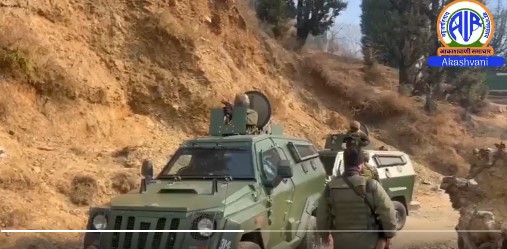 Security forces resume search operation to track down terrorists in Kishtwar district after overnight halt