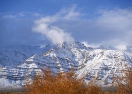 Leh Receives Fresh Snowfall, Ends Dry Spell