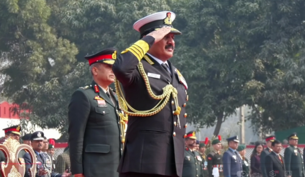 CNS Admiral Dinesh K. Tripathi visits NCC Republic Day Camp in New Delhi