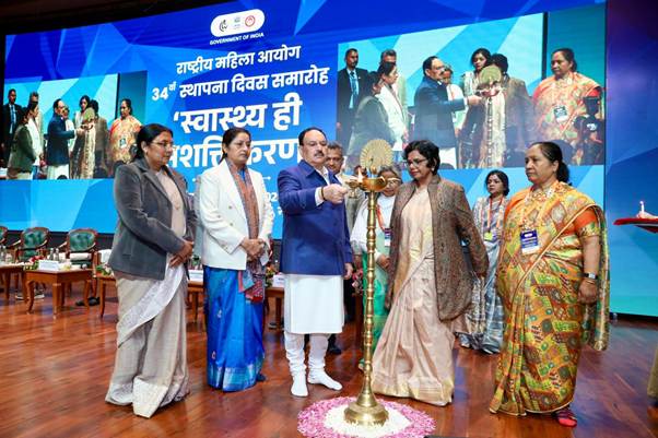 Union Minister JP Nadda says NCW served as watchdog, ensuring women’s safety & promoting their rights