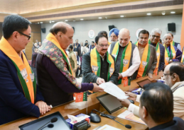 Nitin Nabin files nomination for BJP National President 