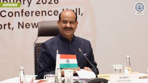 لوک سبھا کے اسپیکر اوم برلا نے کَل دلّی میں لال قلعہ پر دولت مشترکہ ملکوں کے اسپیکرس اور پریزائڈنگ افسروں کی کانفرنس کی قائمہ کمیٹی کی میٹنگ کی صدارت کی۔