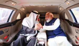 PM Modi holds talks with UAE President Sheikh Mohamed bin Zayed Al Nahyan in New Delhi