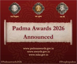 Govt announces 131 Padma awards, with former Kerala CM V.S. Achuthanandan & veteran actor Dharmendra, among other recipients
