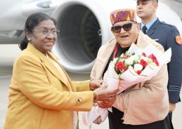 President Droupadi Murmu reaches Punjab on her two-day state visit