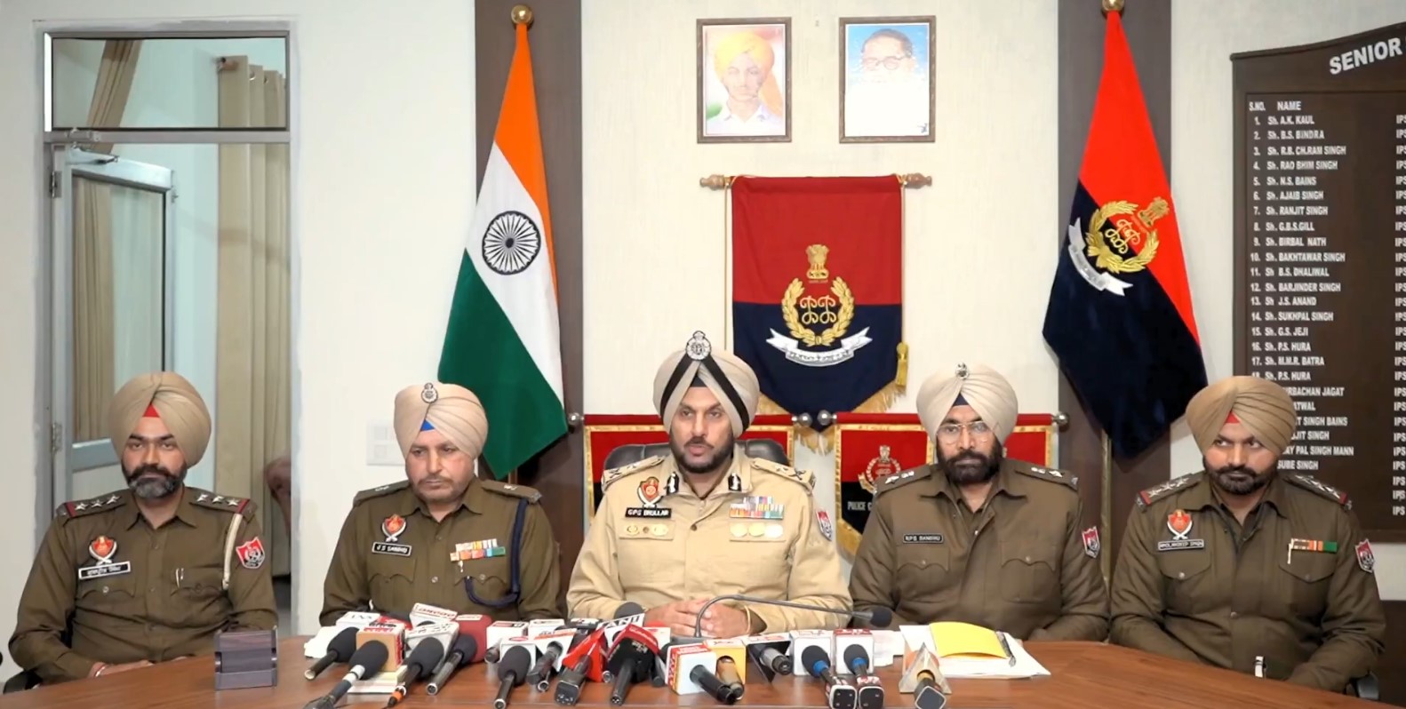 Punjab Police busts cross-border narco-arms smuggling module by apprehending its 4 operatives in Amritsar