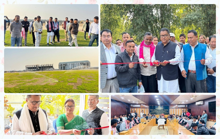 ধেমাজি জিলাত কেইবাটাও অনুষ্ঠানত মন্ত্ৰী ডাঃ ৰণোজ পেগুৰ অংশগ্ৰহণ