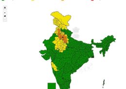 Light to moderate rain & hailstorms occur in several districts of Haryana