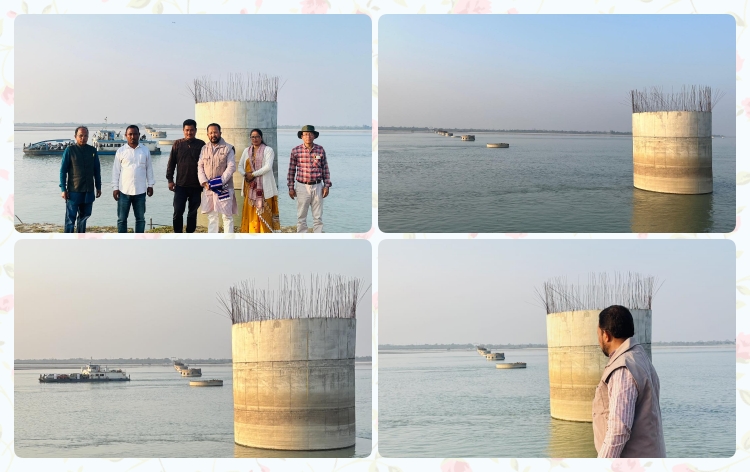 ৰাজ্য চৰকাৰৰ তত্বাৱধানত যোৰহাট-মাজুলী সংযোগী দলংখনৰ নিৰ্মাণকাৰ্য চলি আছে