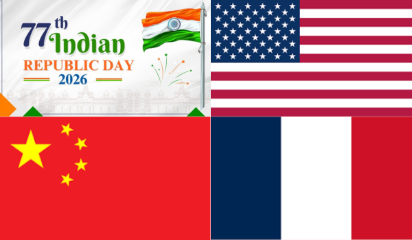 US President Trump, Chinese President Xi Jinping & French President extend warm greetings to India on its 77th Republic Day