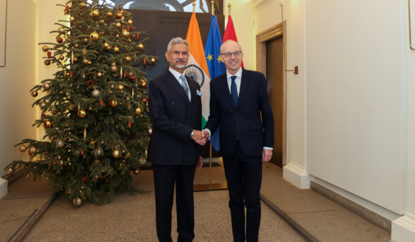 विदेश मंत्री डॉ. सुब्रह्मण्‍यम जयशंकर ने लक्ज़मबर्ग के प्रधानमंत्री ल्यूक फ्रीडेन से मुलाकात की