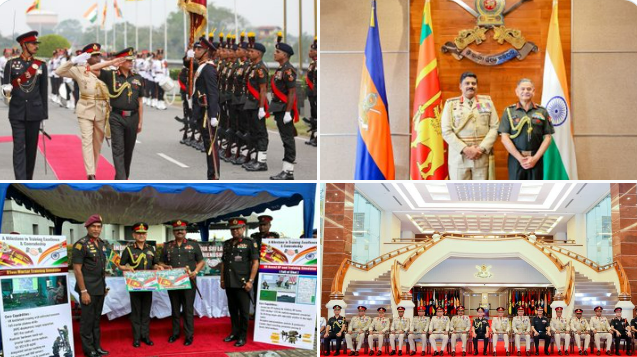 SriLanka: लष्करप्रमुख जनरल उपेंद्र द्विवेदी यांची राजकीय आणि लष्करी अधिकाऱ्यांसोबत उच्चस्तरीय बैठक