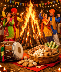 उत्तर भारत में मनाया जा रहा है लोहड़ी का त्यौहार