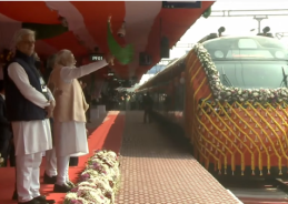PM Modi flags off India’s first Vande Bharat Sleeper Train between Howrah & Guwahati