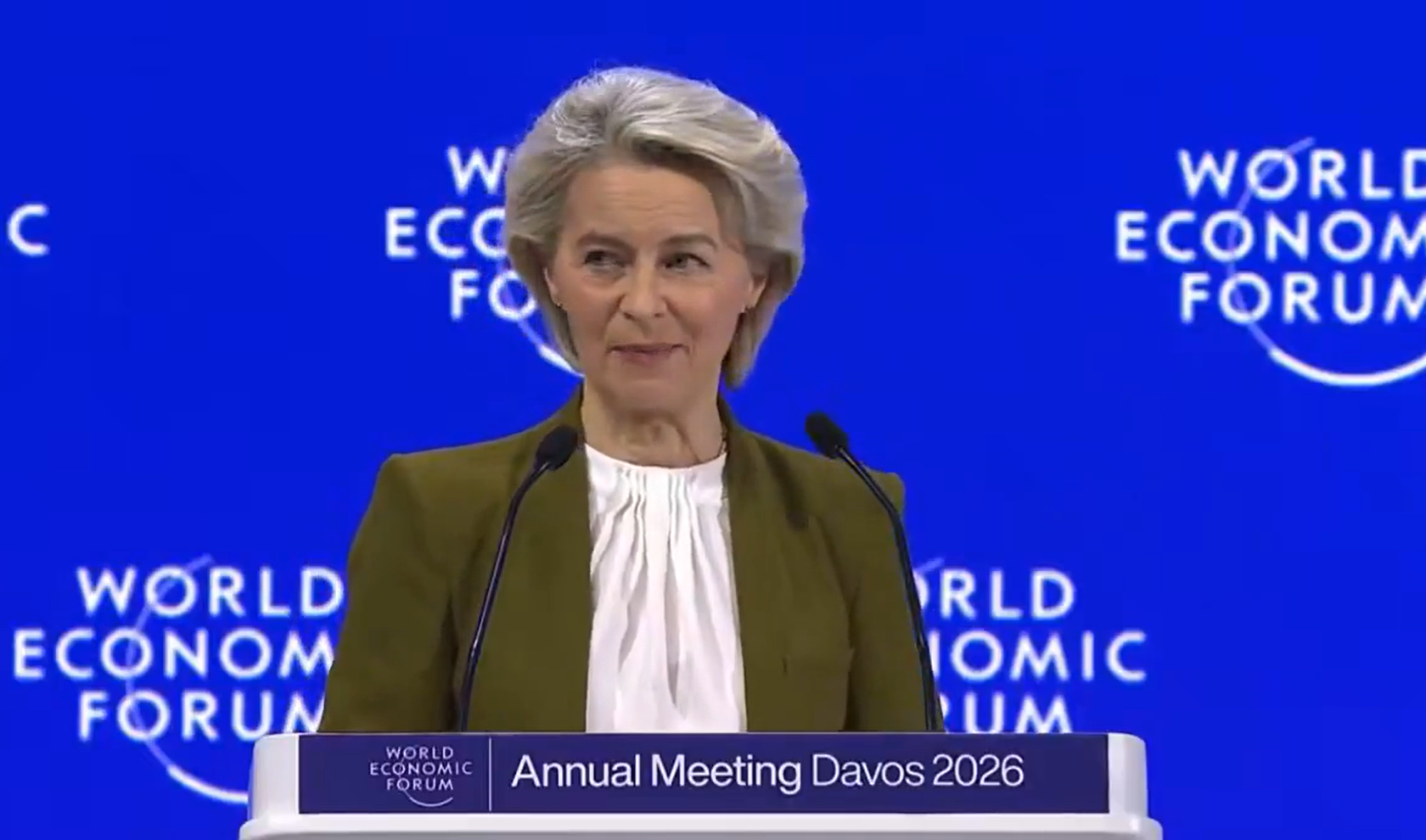 ग्रीनलैंड को लेकर राष्ट्रपति ट्रम्प द्वारा लगाए गए टैरिफ के जवाब में यूरोपीय संघ की प्रतिक्रिया दृढ़ और एकजुट होगी: यूरोपीय आयोग की अध्यक्ष