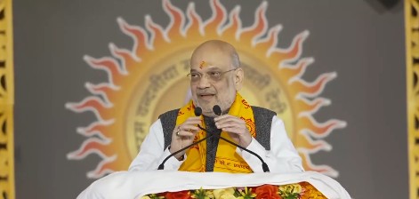 गृह मंत्री अमित शाह ने हरिद्वार में गायत्री परिवार द्वारा आयोजित शताब्दी समारोह को किया संबोधित