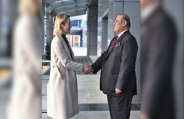 Vice-President of European Commission Kaja Kallas arrives in India on first official visit