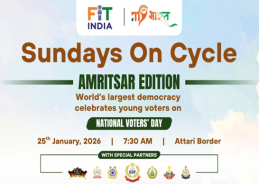 Sports Authority of India to organise 58th edition of Fit India Sundays on Cycle at Attari Border on Jan 25