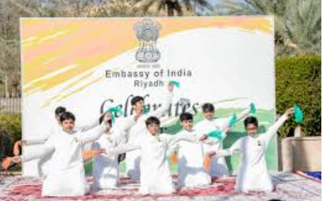 रियाद स्थित भारतीय दूतावास में 77वां गणतंत्र दिवस समारोह आयोजित किया