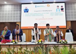 DoNER Minister Jyotiraditya Scindia inaugurates five development projects worth 270 crore & lays foundation stones in Tripura