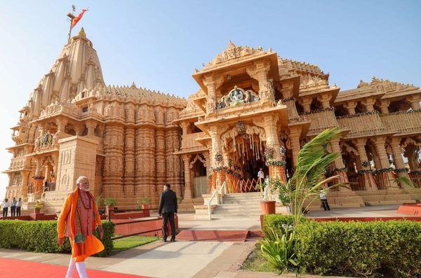 Somnath temple’s survival reflects country’s indomitable civilisational spirit: PM Modi