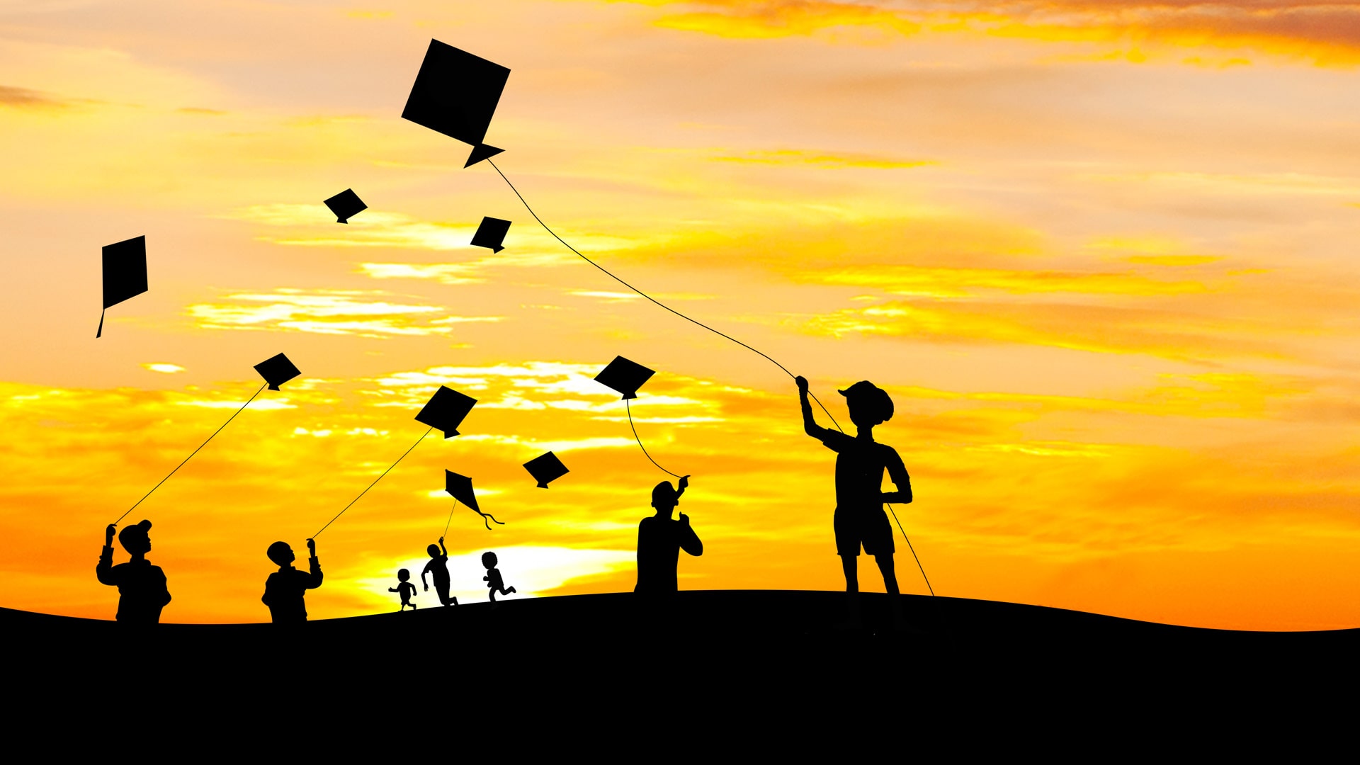 રાજ્યભરમાં પવન સારો રહેતાં પતંગરસિકો ઉમંગભેર ઉત્તરાયણ ઉજવી રહ્યાં છે.