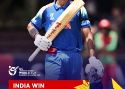 Men’s Under-19 Cricket World Cup: India defeats Zimbabwe by 204 runs in Super Six stage match at Bulawayo